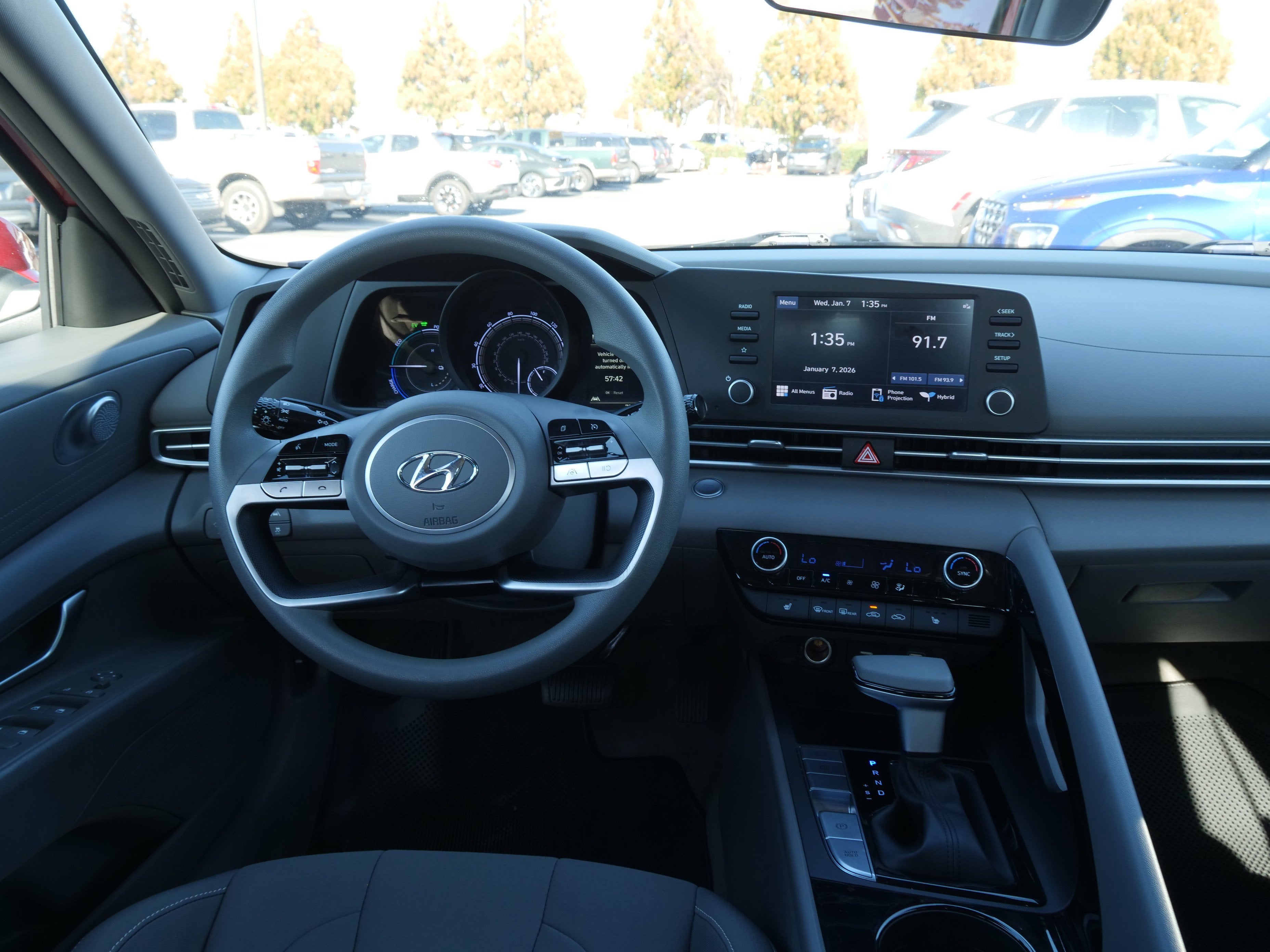 2023 Hyundai Elantra Hybrid Blue